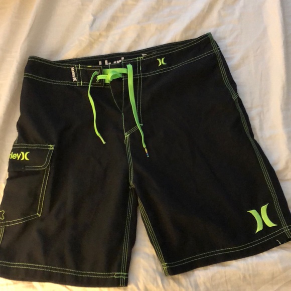 hurley black shorts 29 - Picture 1 of 4